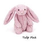 Bashful Bunny Medium - Tulip Pink Rabbit - Jellycat